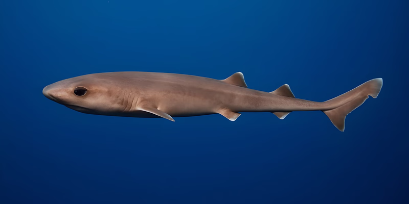 Cigar shark Isistius brasiliensis