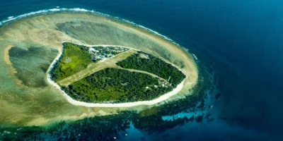 Lady Elliot Island from above